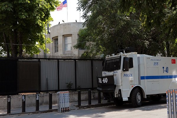 Shots fired at US embassy in Ankara, no casualties