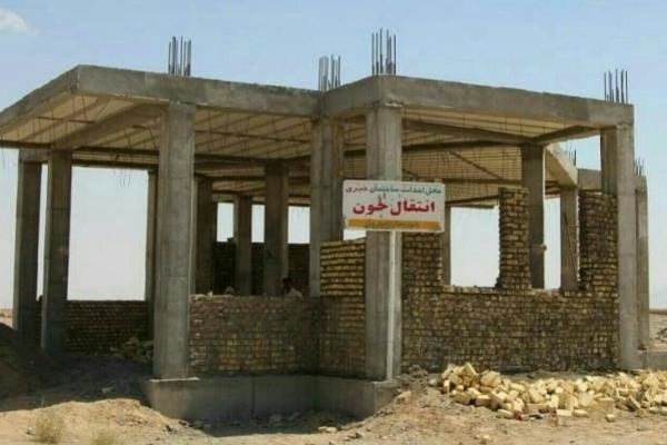 عملیات ساخت مرکز انتقال خون در مهریز آغاز شد