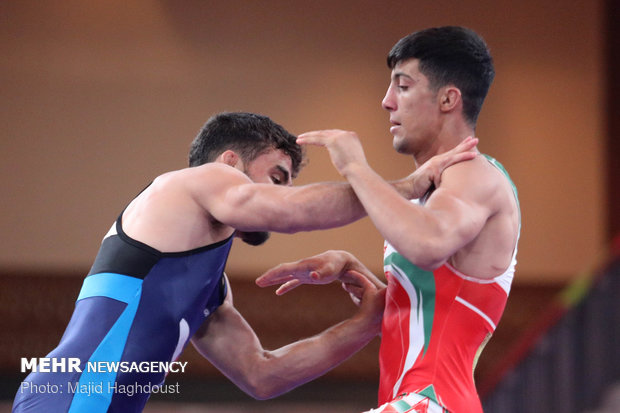 Lightweight wrestling: Asian games