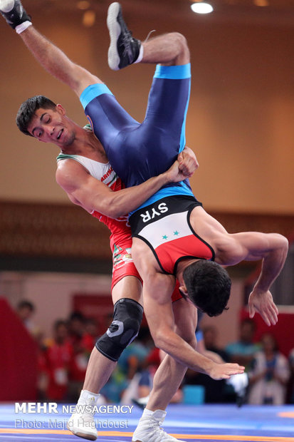 Lightweight wrestling: Asian games