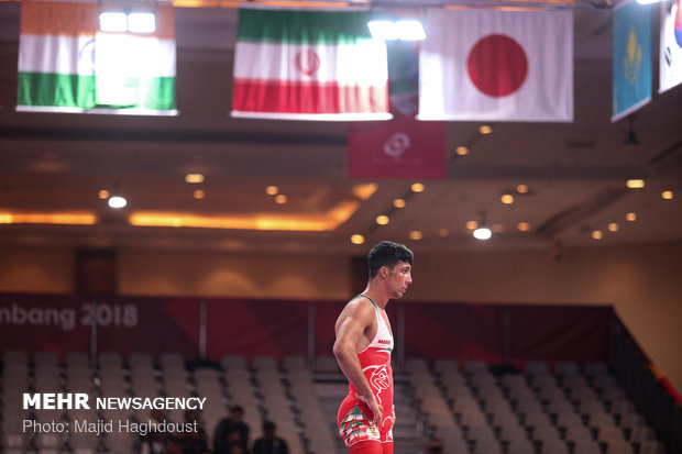 Lightweight wrestling: Asian games