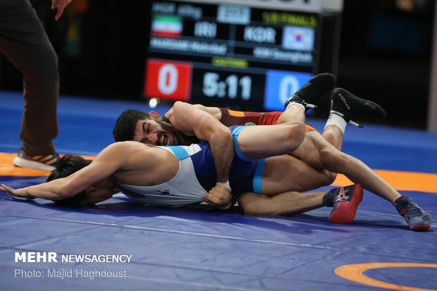 Lightweight wrestling: Asian games