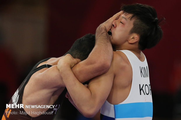 Lightweight wrestling: Asian games