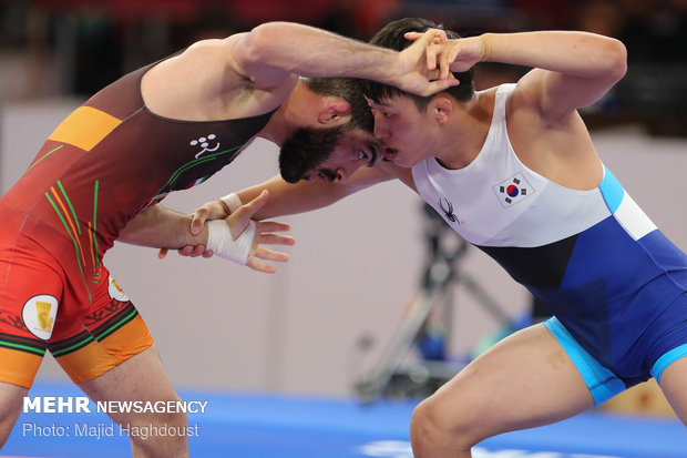 Lightweight wrestling: Asian games