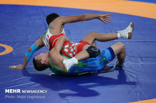 Lightweight wrestling: Asian games