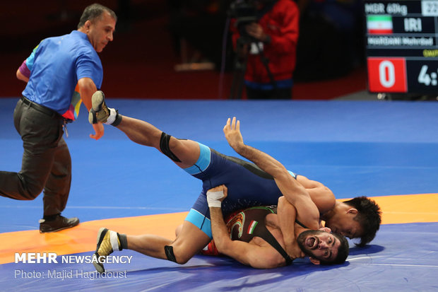 Lightweight wrestling: Asian games