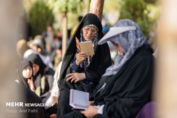 مراسم دعای عرفه در استان‌ها 
