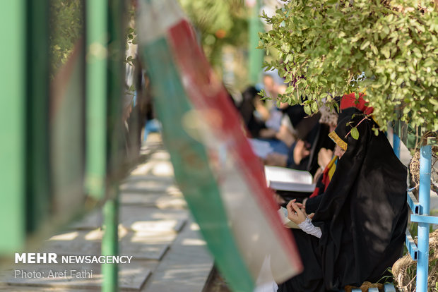 مراسم دعای عرفه در استان‌ها 