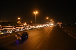 جاده هراز دو طرفه شد؛ تردد روان در جاده ها