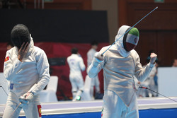 Iranian saber fencers Abedini, Pakdaman improve world ranking