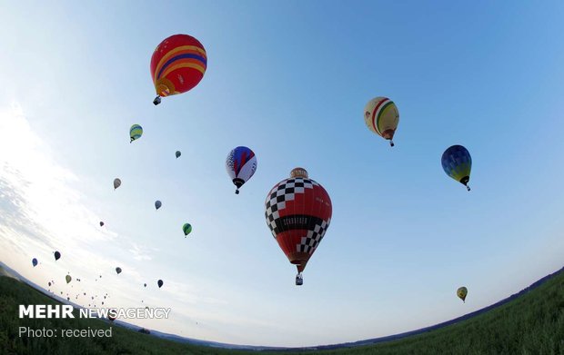 مسابقه جهانی بالون ها در اتریش‎