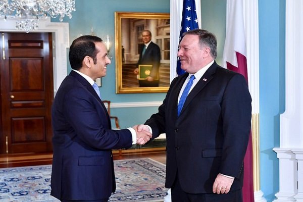 واشنگٹن میں امریکہ اور قطر کے وزراء خارجہ کی ملاقات