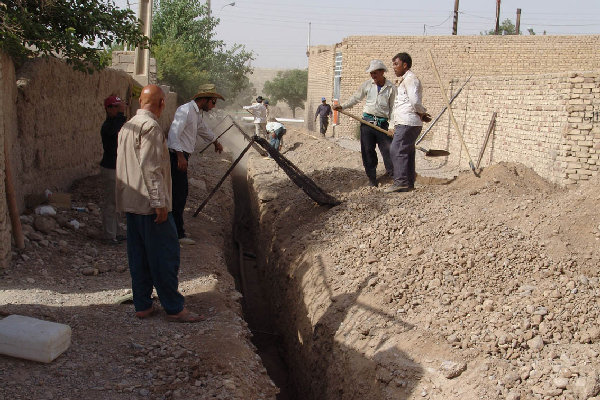 عملیات گازرسانی به ۱۸ روستای «درب گنبد» آغاز شد