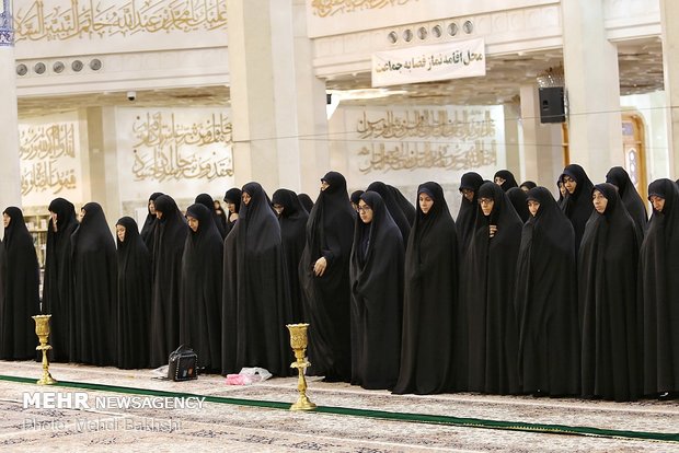 آیین خطبه خوانی حرم مطهر حضرت معصومه (س)