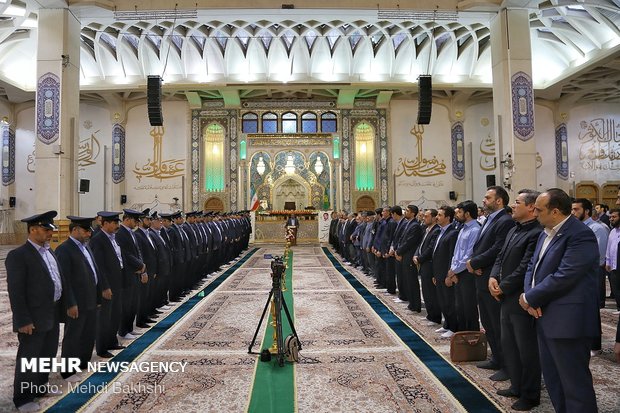 آیین خطبه خوانی حرم مطهر حضرت معصومه (س)