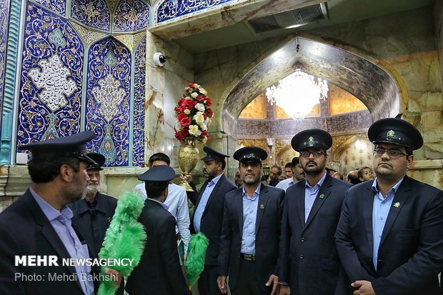 آیین خطبه خوانی حرم مطهر حضرت معصومه (س)