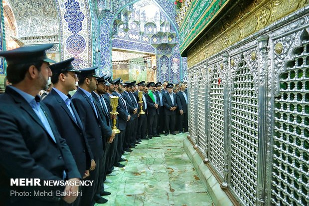 آیین خطبه خوانی حرم مطهر حضرت معصومه (س)