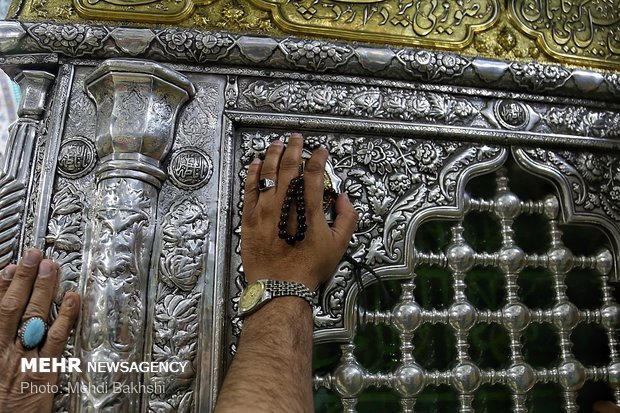 آیین خطبه خوانی حرم مطهر حضرت معصومه (س)