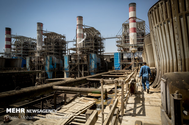 نیروگاه منتظرقاٸم یکی از بزرگترین نیروگاه‌های ایران