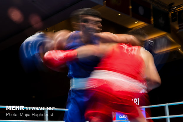 Iranian boxer defeats Japanese to reach quarterfinals at 2018 Asia Games