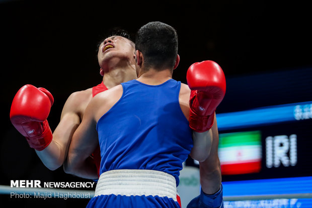 Iranian boxer defeats Japanese to reach quarterfinals at 2018 Asia Games