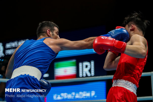 Iranian boxer defeats Japanese to reach quarterfinals at 2018 Asia Games