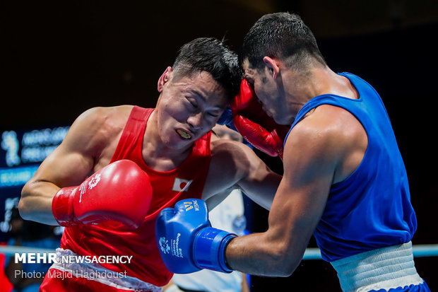 Iranian boxer defeats Japanese to reach quarterfinals at 2018 Asia Games