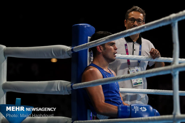 Iranian boxer defeats Japanese to reach quarterfinals at 2018 Asia Games