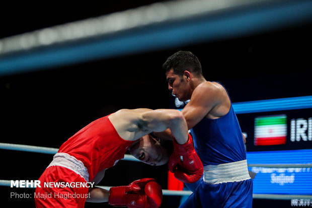 Iranian boxer defeats Japanese to reach quarterfinals at 2018 Asia Games