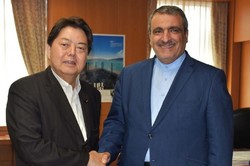 Japanese minister calls for close ties with Tehran