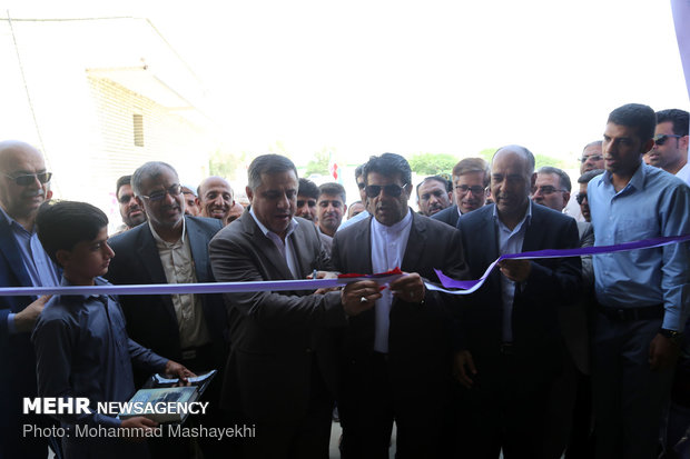 افتتاح پروژه های عمرانی در شهرستان جاسک