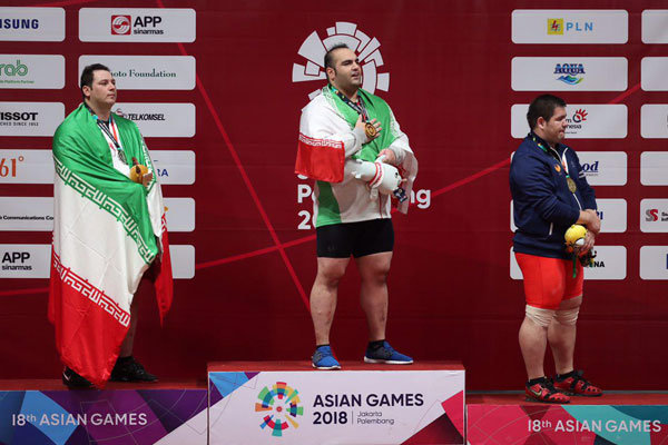 Gold, silver medals for Iranian weightlifters