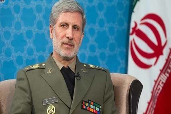 ایرانی صدر نے وزير دفاع کا شکریہ ادا کیا