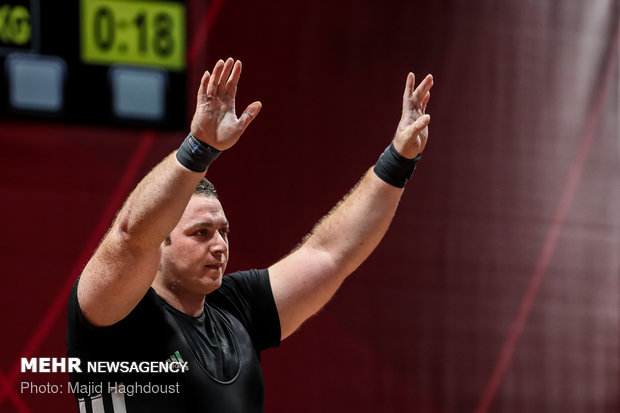 مسابقات آسیایی اندونزی - وزنه برداری سنگین وزن