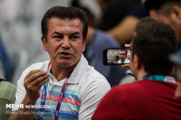 مسابقات آسیایی اندونزی - وزنه برداری سنگین وزن