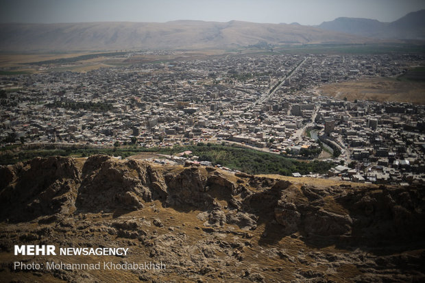 Aerial shots of Kermanshah quake-hit areas after 290 days