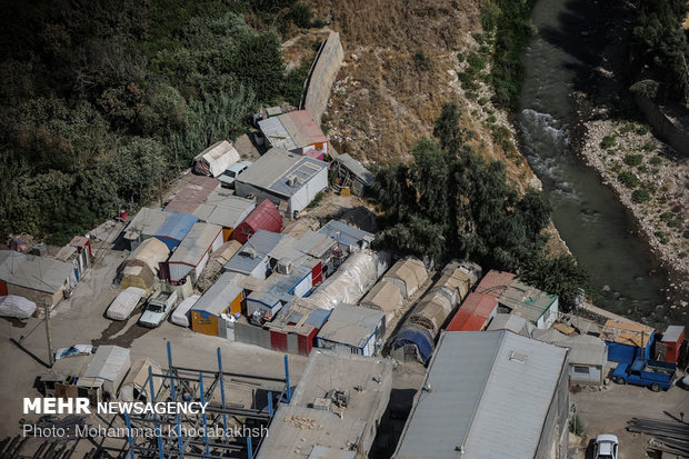 Aerial shots of Kermanshah quake-hit areas after 290 days