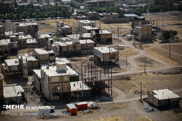 Aerial shots of Kermanshah quake-hit areas after 290 days