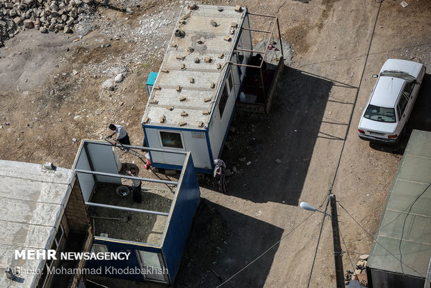 Aerial shots of Kermanshah quake-hit areas after 290 days