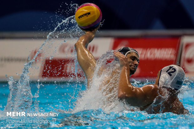 Iran water polo team loses to Kazakhstan