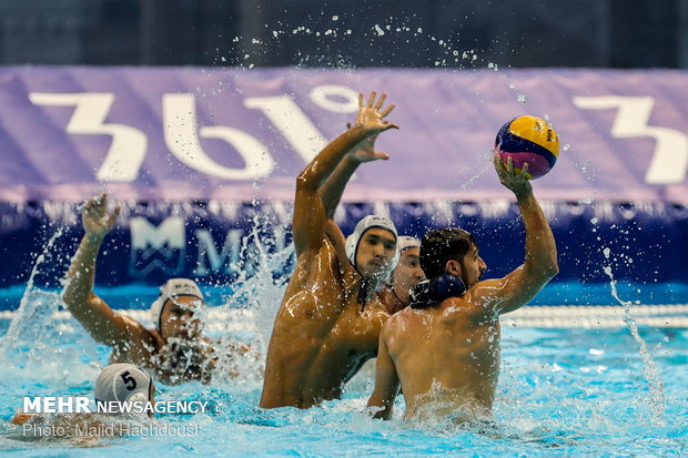 Iran water polo team loses to Kazakhstan