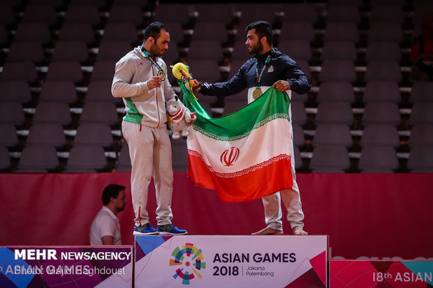 Elyas Ali Akbari wins 18th gold for Iran in Asian Games