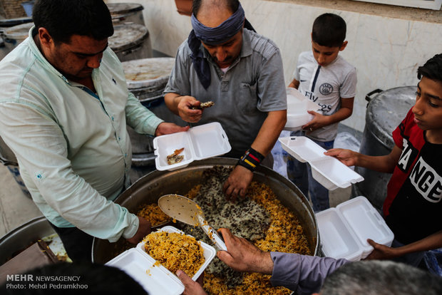 إقامة مراسم "االضيافة العلوية" في الأهواز احتفالاً بعيد الغدير