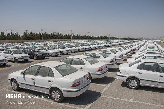 پلمب انبار ایران خودرو ممقان با 8800 دستگاه خودرو