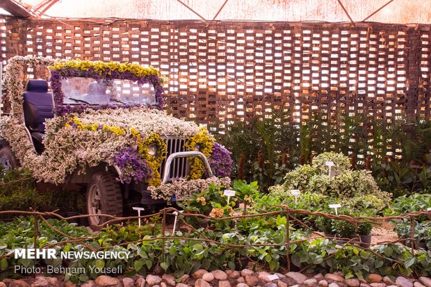 Flower festival in Markazi province