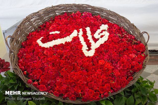 Flower festival in Markazi province