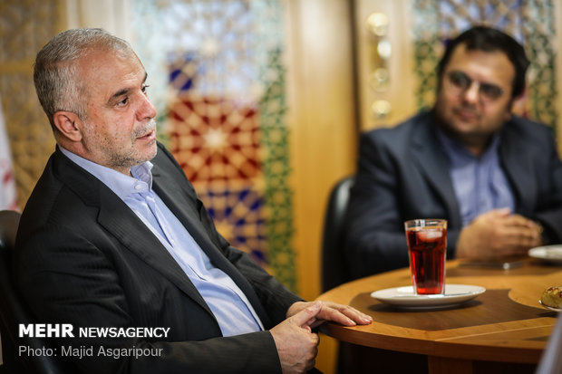 Tehran Municipality cultural official visits MNA