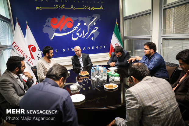 Tehran Municipality cultural official visits MNA