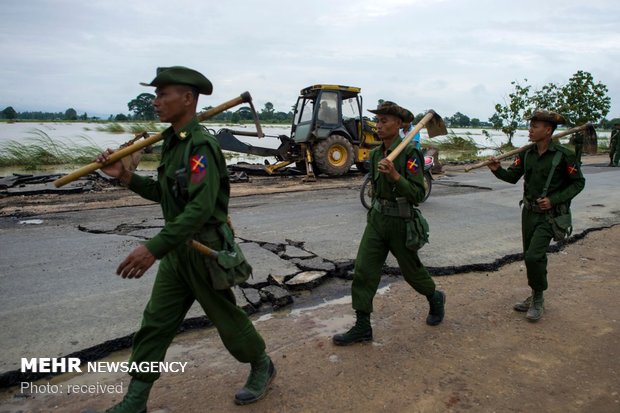 میانمارکی فوج نے فائرنگ کر کے 5 روہنگیا مسلمانوں کو قتل کر دیا