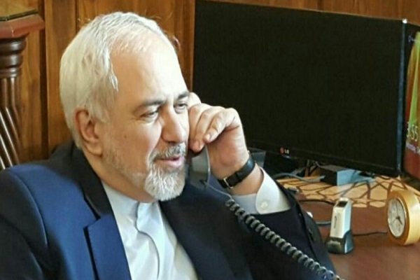 گفتگوی تلفنی ظریف با وزیر خارجه نروژ
